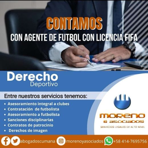 Derecho Deportivo Moreno y Asociados